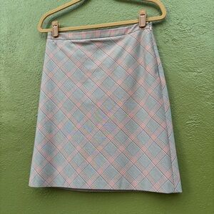 Timeless BCBGMAXAZRIA Plaid Mini Skirt A-Line Skirt Size 4 Y2K Vintage Inspired